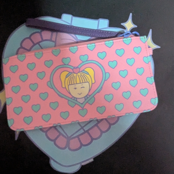 Polly Pocket Black Tote Bag And Matching Wallet - Picture 4 of 5